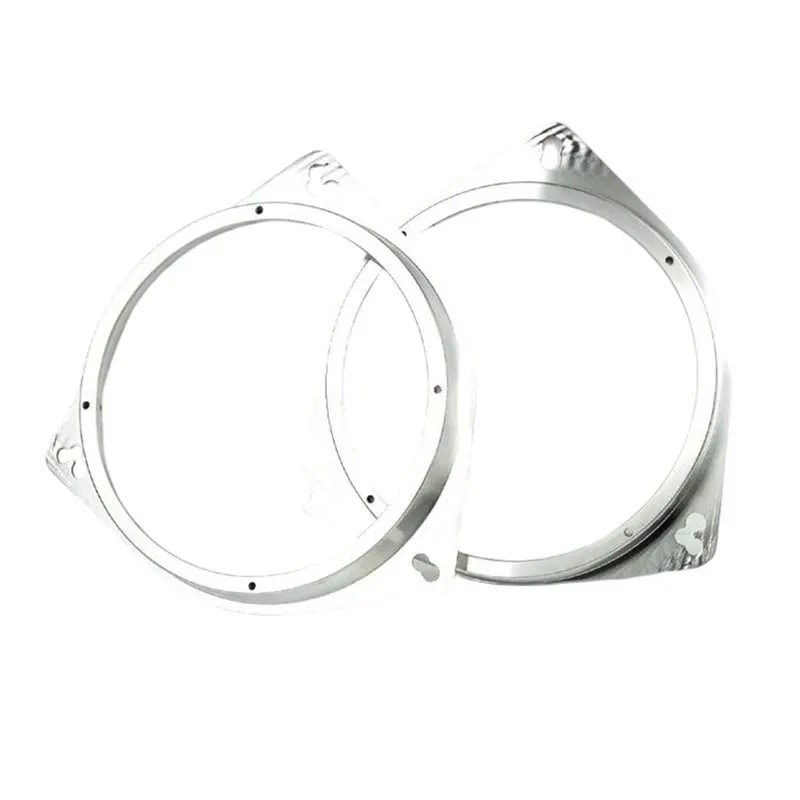 AU65-Aluminium Speaker Pad 6.5 Inch Car Sub Woofer Washer Adapter Bracket Mount Plate Audio Ring For Toyota Nissan BYD