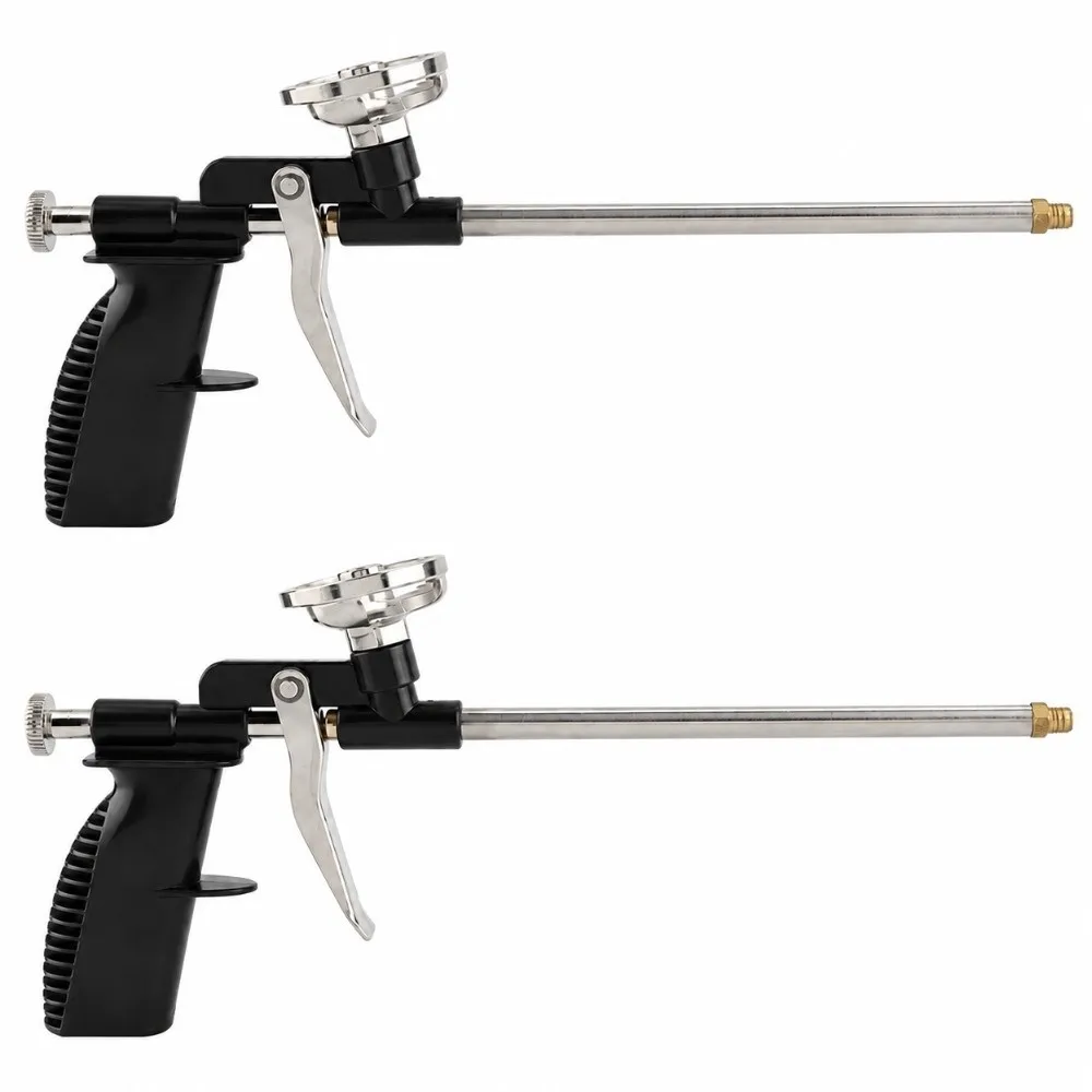 2pcs Expanding Spray Foam Gun Sealing Filling Expanding Spray Gun Applicator Insulating Insulation Gun Construction Site