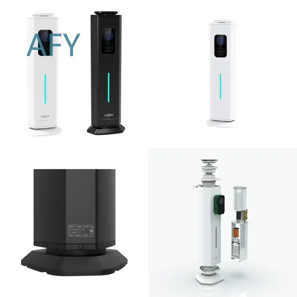 Waterless Aroma Dispenser for Hotel Lobby Electric Air Freshener with Fan for Large Spaces Commercial Scent Diffuser for