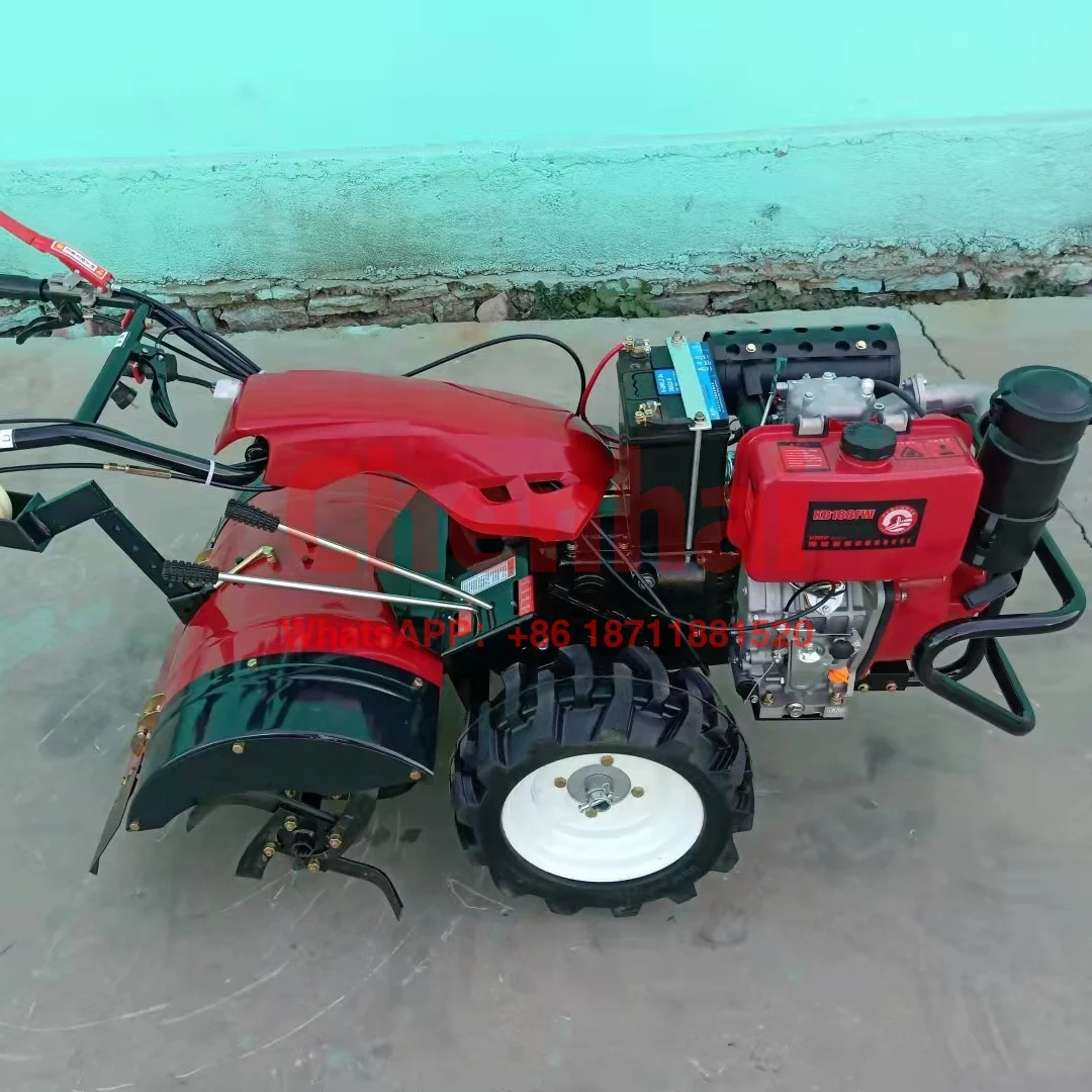 Micro Cultivator Tillage Machine Hand Electric Garden Cultivator with  Engine