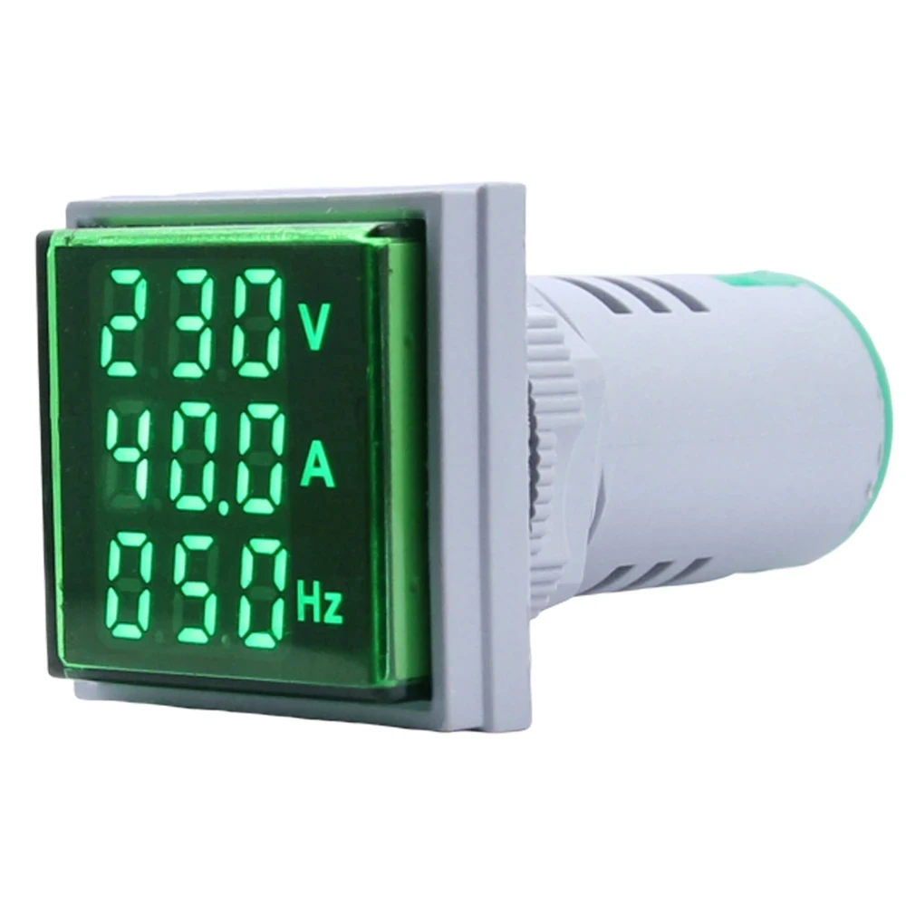Imagem -05 - Voltímetro Led Digital ac 220 Mini Display 60500v 1100a Voltímetro Digital Amperímetro Medidor de Tensão de Freqüência Voltímetro Indicador