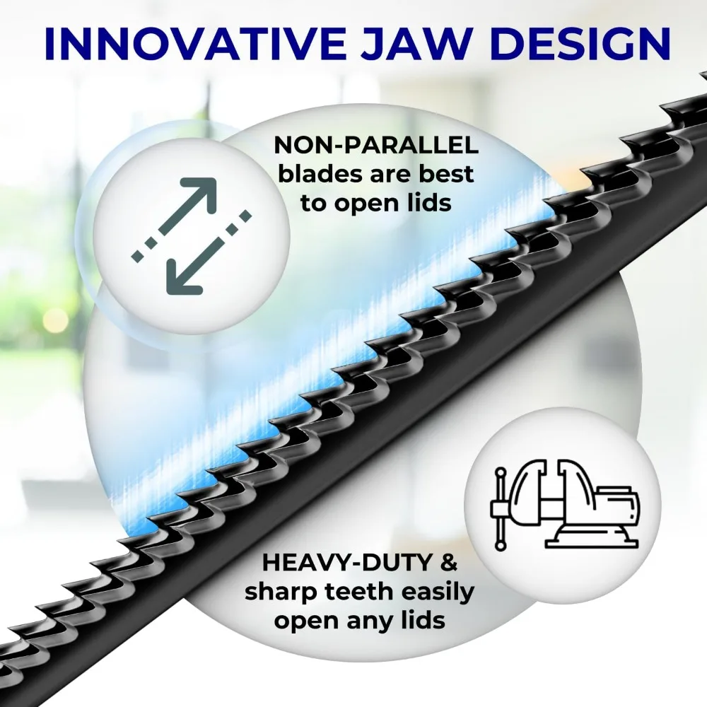فتاحة علب متعددة الوظائف تحت فتاحات جرة الخزانة لليد الضعيفة، سهلة الاستخدام، قبضة سريعة، مزيل الغطاء، ملحقات المطبخ #3