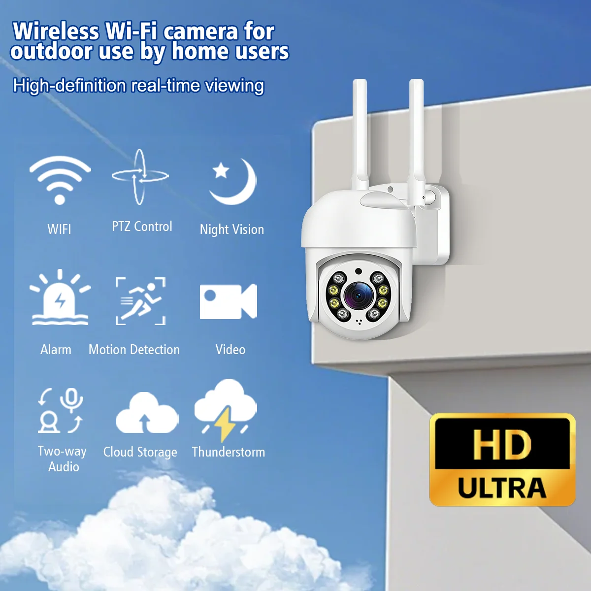 Home Cinema System - กล้อง IP 3MP ระบบตรวจสอบภายในบ้าน 3MP พร้อมระบบเสียงสองทาง
