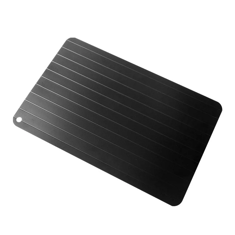 Faster Thawing Board - Aluminum Alloy Defrost Tray for Frozen Meat & Fish - Kitchen Ice Melting Plate