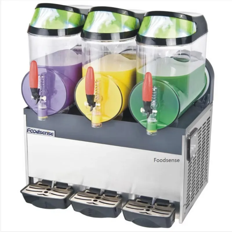 Pequeña máquina de granizado para el hogar Ugolini Sluch comercial 3 tanques A Vendre Slushie Frozen Drink Spm Sweat Pant