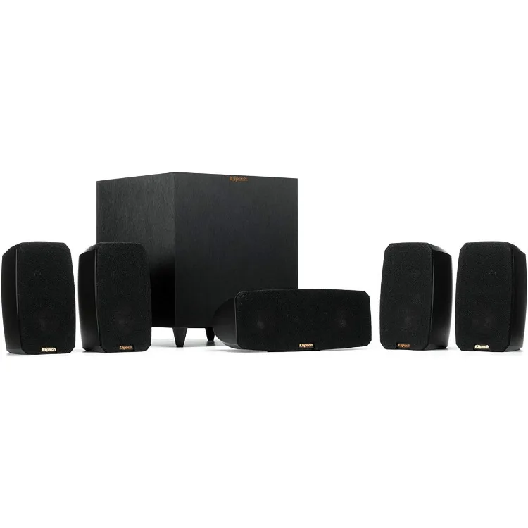 Black Reference Theater Pack 5.1 Surround Sound System