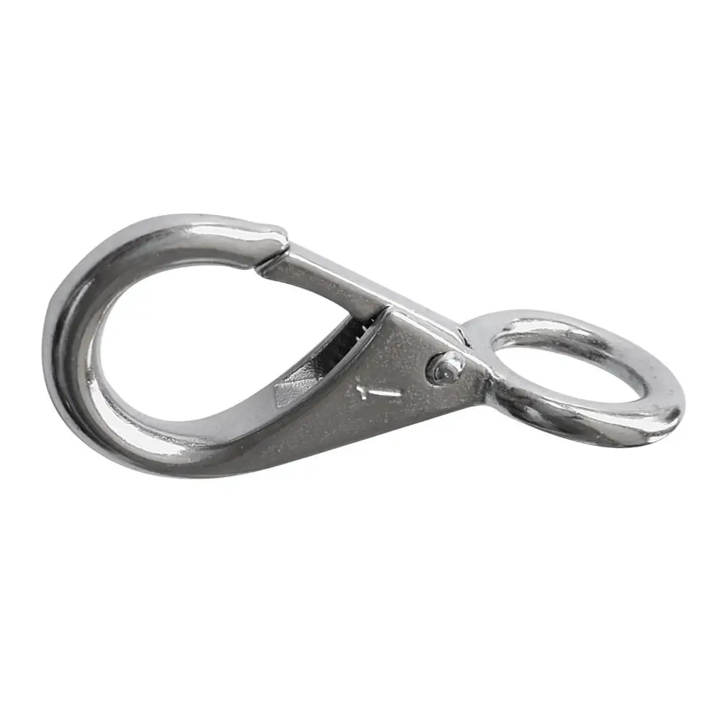 

Boat Snap Hook Heavy Duty Stainless Clip Fixed Eye for Marine Boat Accessories