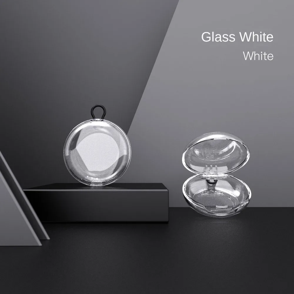 2024 Round Soundproof Earplug Box Soundproof Mini Earplug Storage Box Square Shape Jewelry Sleeping Earplug Organiser