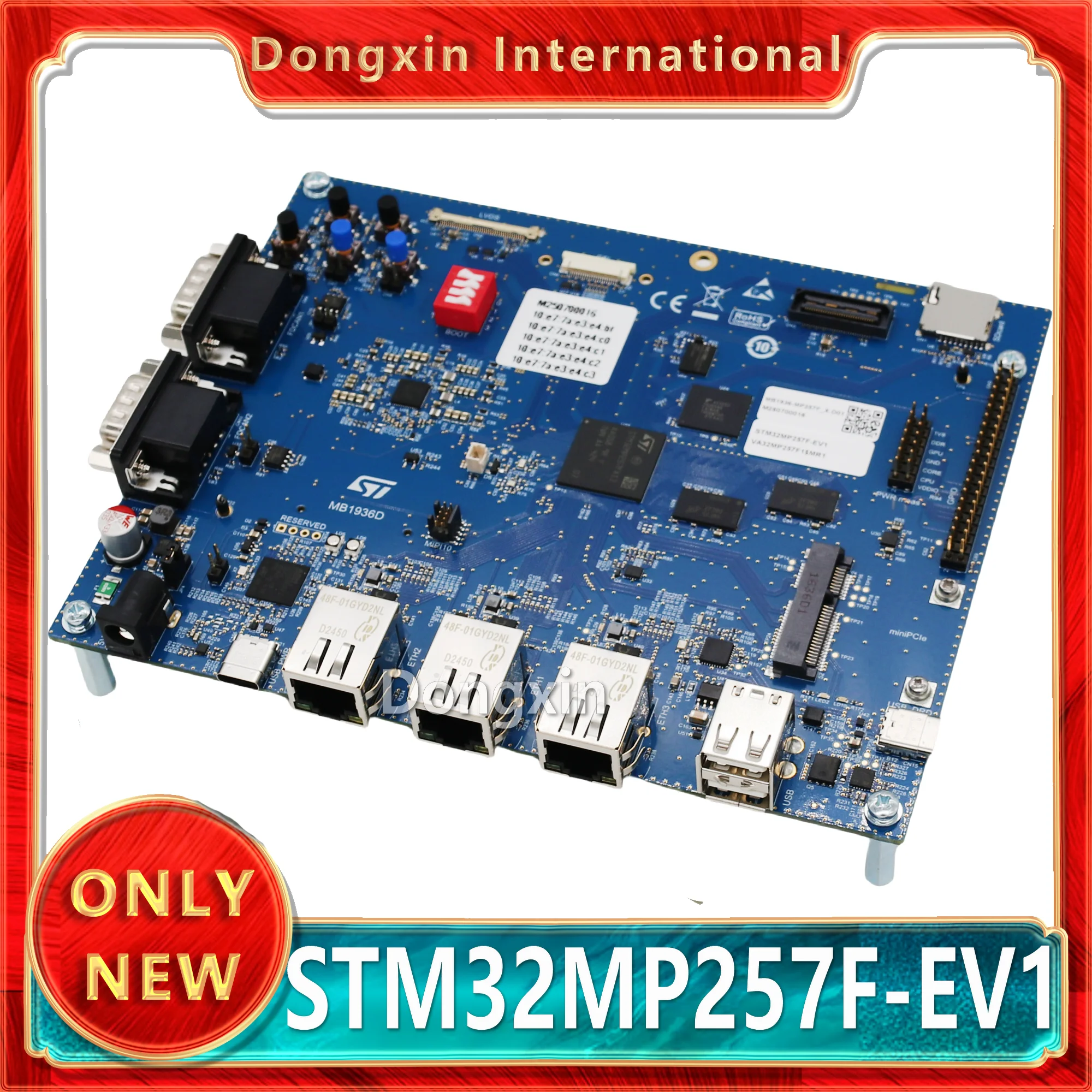 

Original imported STM32MP257F-EV1 Cortexreg-M33 MPU evaluation board - embedded development board