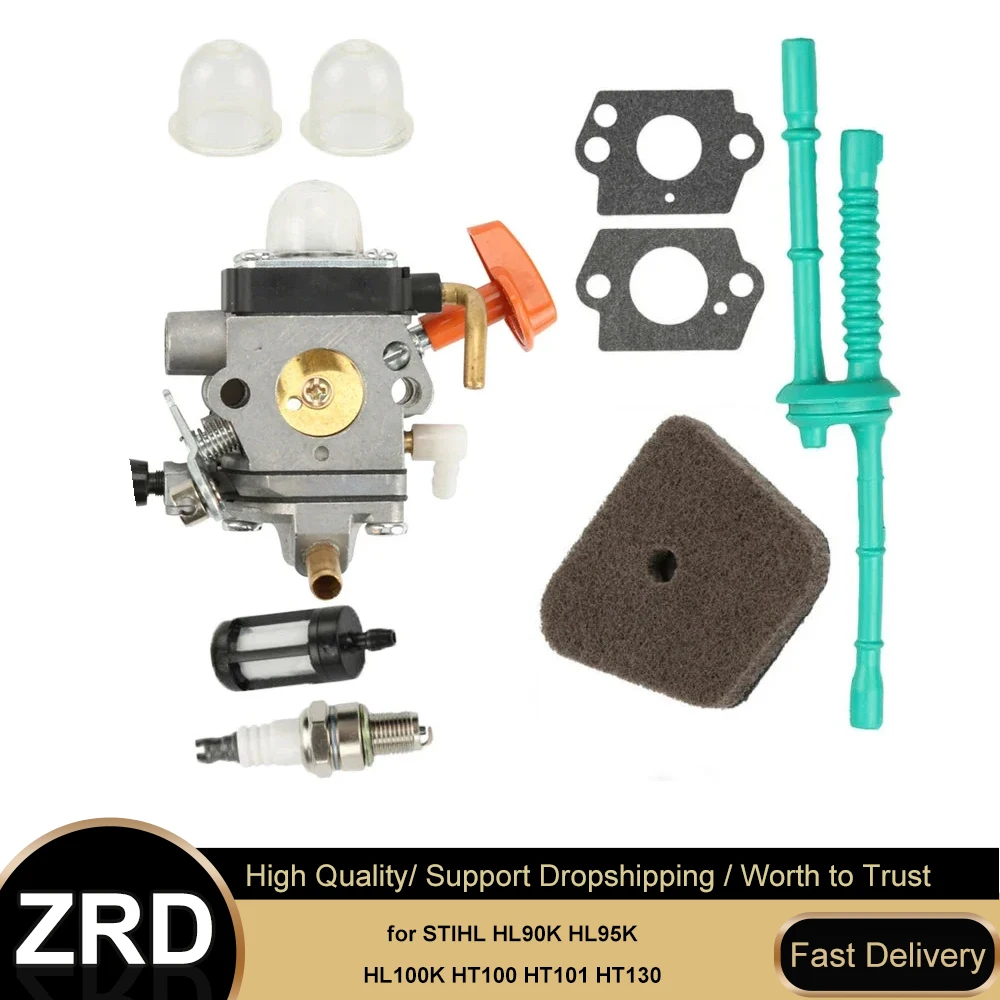 

Carburetor Kit for STIHL HL90K HL95K HL100K HT100 HT101 HT130 Hedge Trimmer