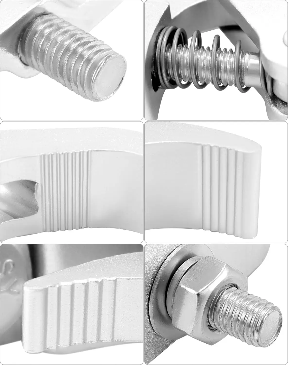 مشابك إضاءة احترافية للمسرح، 10 عبوات من أجل تروس 1.57-2.36 بوصة، سعة 330 رطل