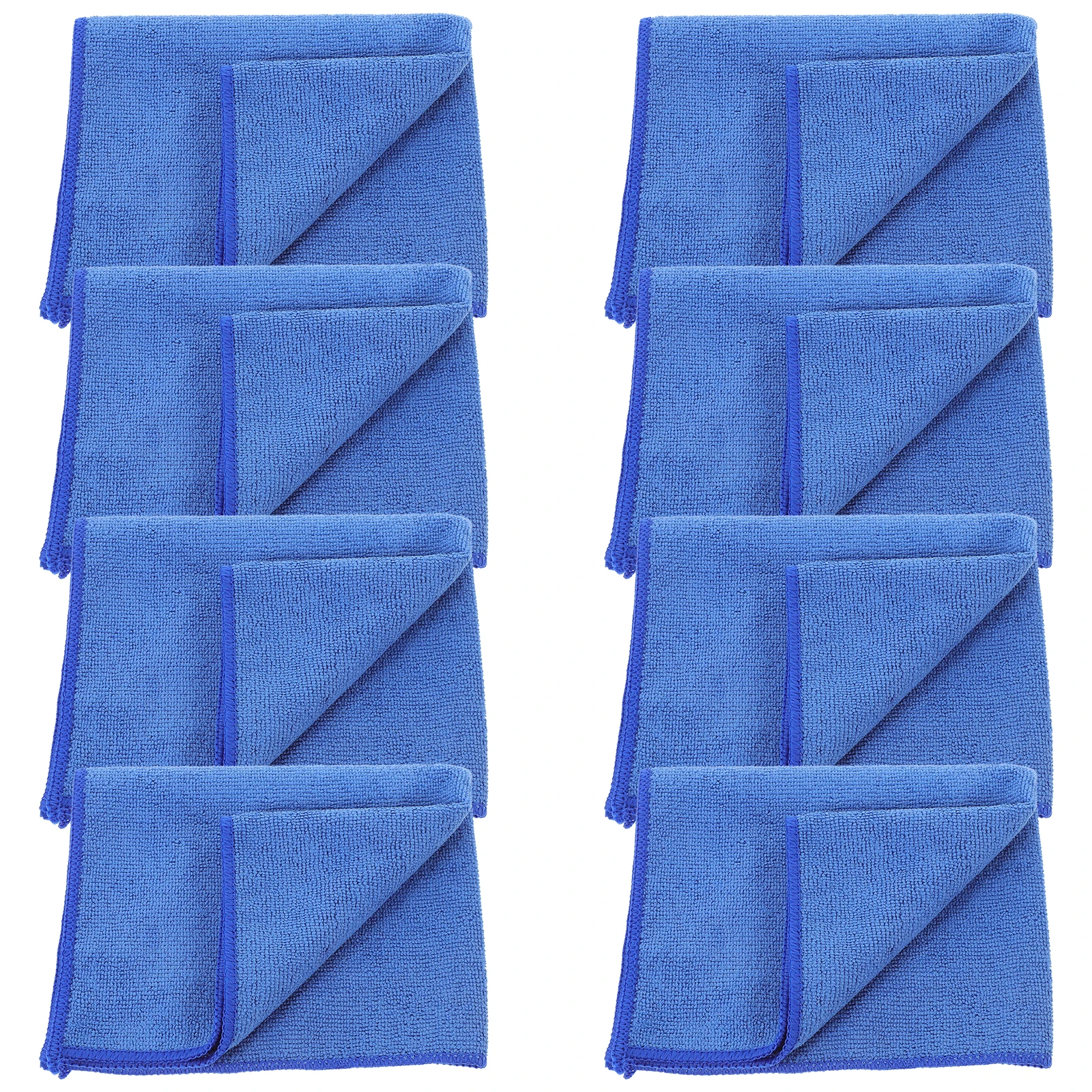 

8pcs Ultrafine Fiber Cloth Super Absorbent Thickened For Car Washing Towels Dish Cleaning Rags Kitchen Supplies Home