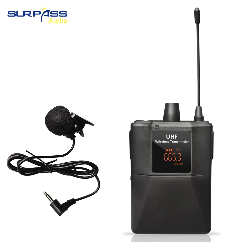 UHF Wireless Universal Microphone Mini Portable Head-wear Mic Headset Wireless Microphone With Receivier