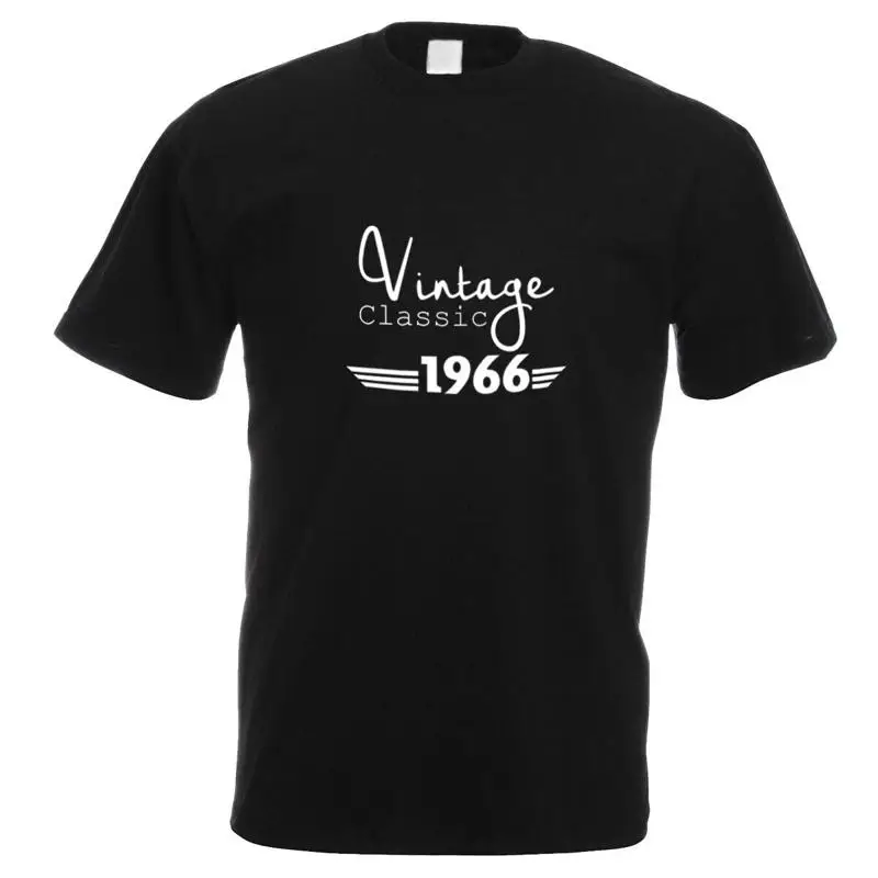 

Персонализированная летняя винтажная классическая мужская черная футболка Xtsn223