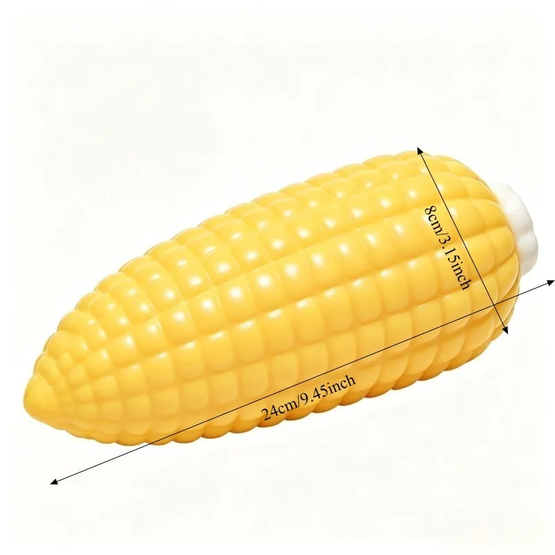 Jumbo Corn Stress Ball Squishy Toy Super Soft Slow Rising Squeeze Fidget Toy Large Corn Stress Relief Decompression Sensory Toy
