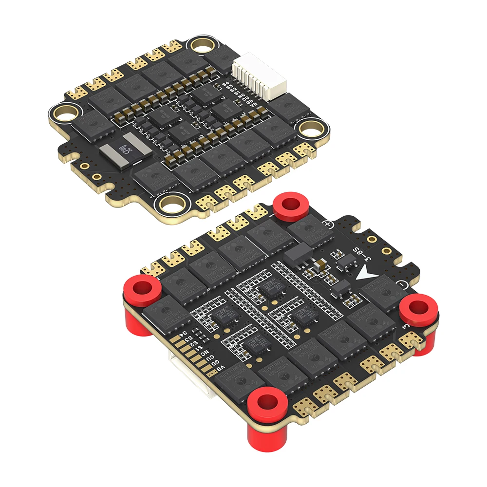 

Bls-50A/55A/60A 4in1 ESC,3-6S 4in1 Electronic Speed Controller, Bluejay/BLHeli-S Firmware, 30.5x30.5mm,FPV ESC For Racing Drones