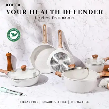 12 best sales Conjunto de utensílios de cozinha em granito - №8