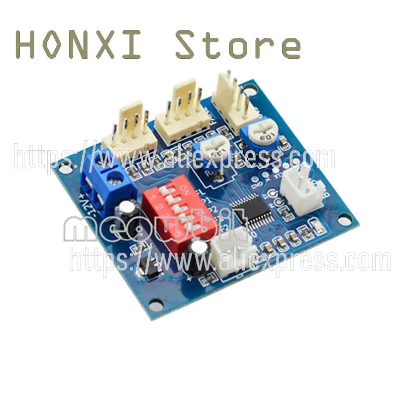 1PCS Computer cooling four-wire PWM fan automatic temperature control of governor 1 2 manual stalling alarm temperature control