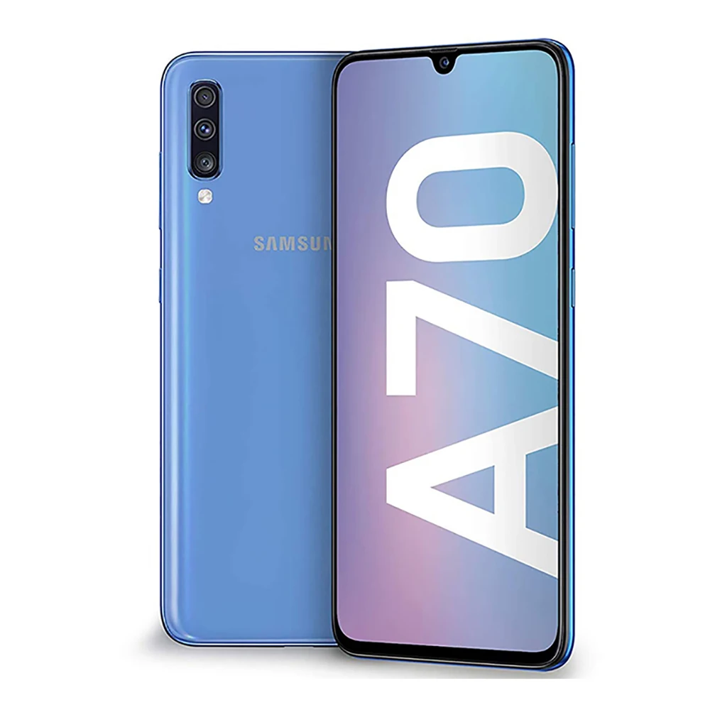 Inteligentny telefon Android Samsung Galaxy A70, 6,7 cala, 2 SIM, wersja globalna, smartfon Samsung, NFC, 32 MP, 4500 mAh, oryginalny, odblokowany. — zdjęcie 2