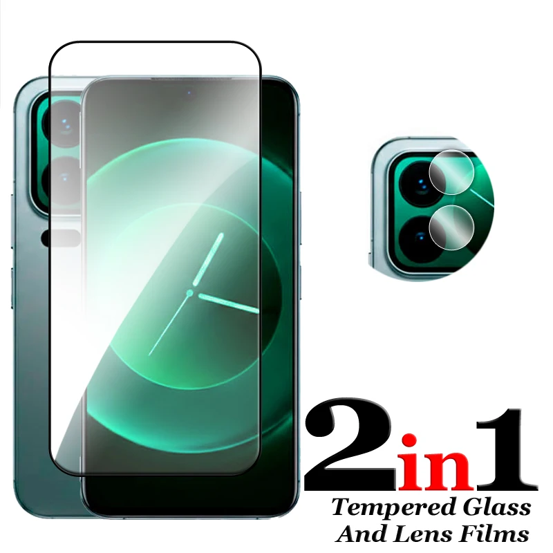 لهاتف Xiaomi 17 Pro Max Glass لهاتف Xiaomi 17 Pro من الزجاج المقسى 2.5D غطاء كامل واقي للشاشة لفيلم عدسة Xiaomi 17 Pro Max
