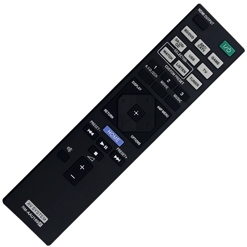 RM-AAU189 audio remote control suitable for Sony TR-DN1050 STR-DN850 HT-CT350 RM-AAU190