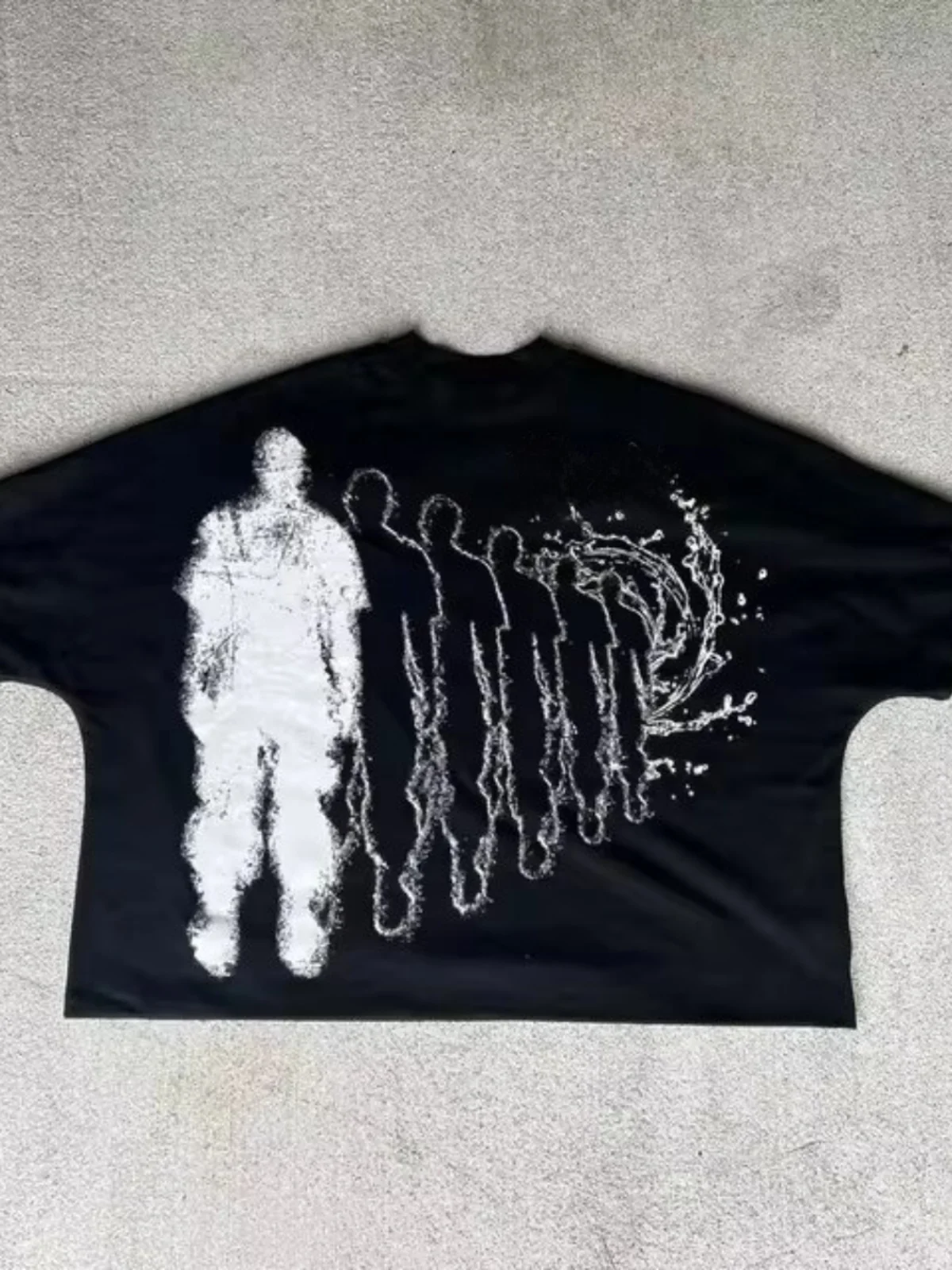 

ex Vintage Casual Cotton Top with Cartoon Pattern round Ne ort Sve Breathable Comfortable All Seasons T-irt