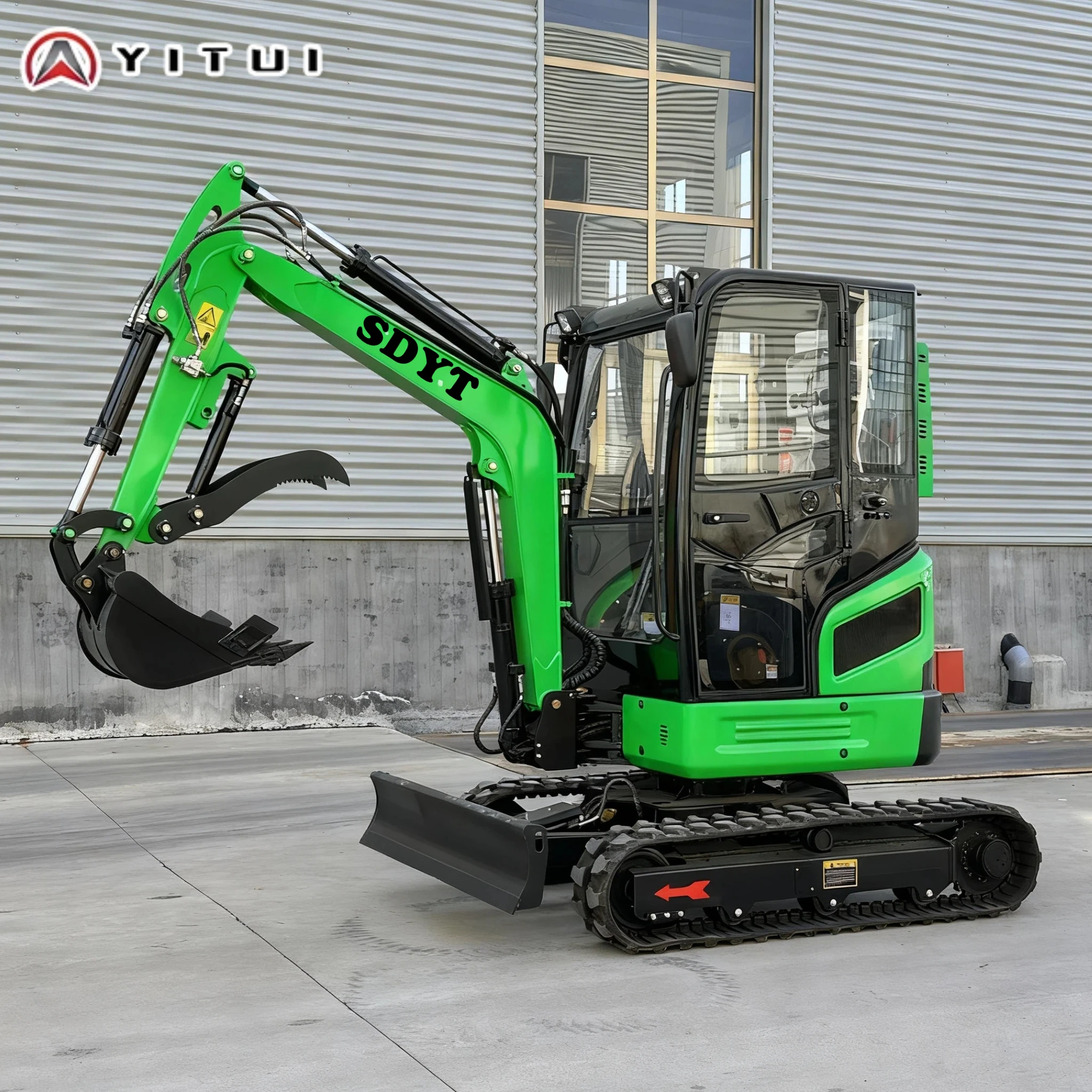 حار 2.5 طن حفارة مخصصة عالية الجودة المشتري صور حقيقية Ce Epa Euro 5 Kubota محرك التسليم السريع حفارة صغيرة