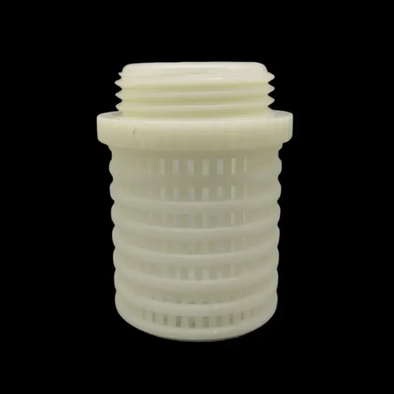 20PCS White end point filter PVC filter leaf impurities, plastic pipe single / full plastic filter head