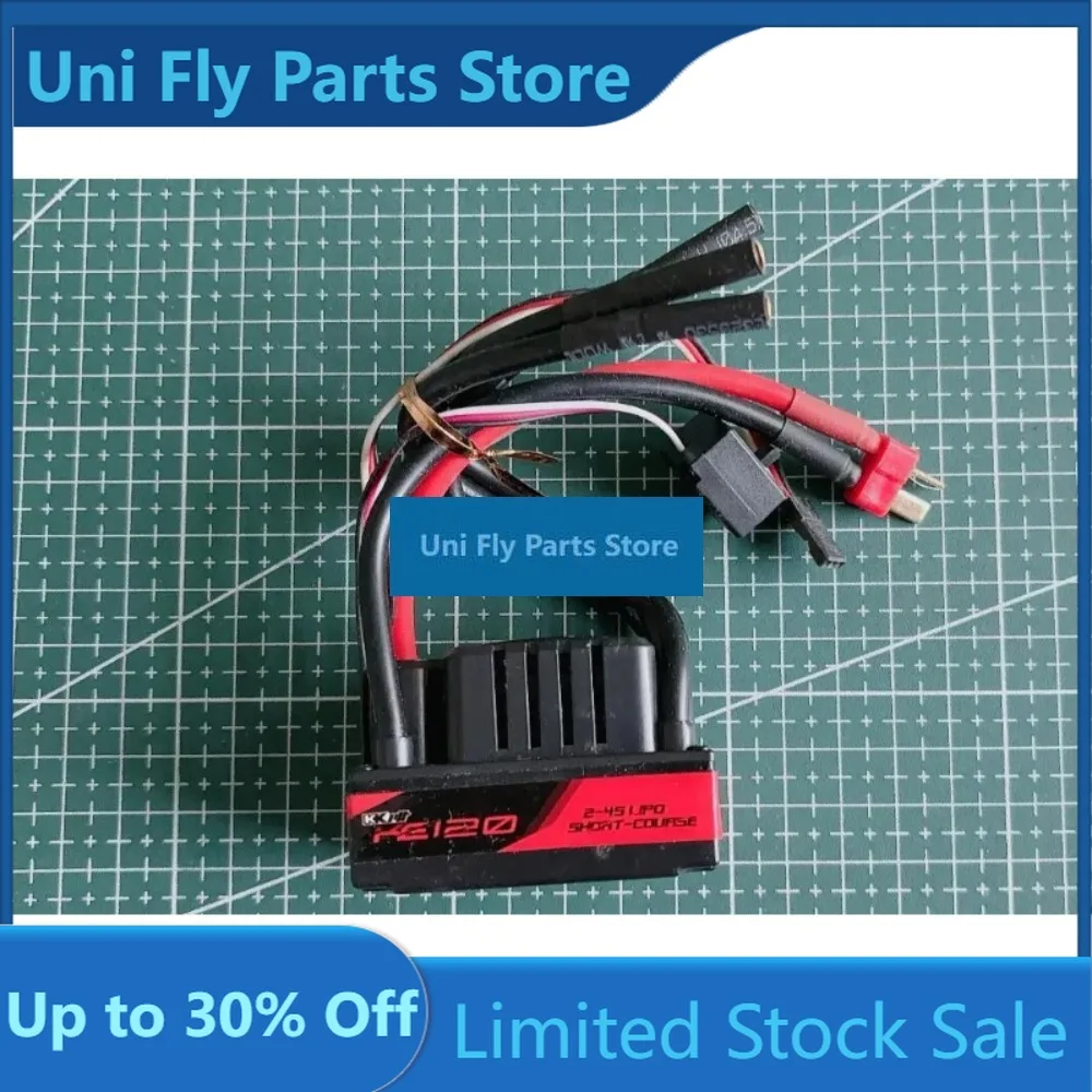 UniFlyKKPIT 2-4s LiPo 120A Pro Skyrc High Voltage Speed Control ESC Switch 6V/3A BEC For 1/8 1/10 RC Short-Course Truck Buggy Ca