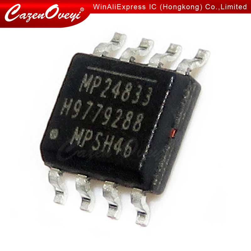 

Hot sales 5pcs/lot MP24833GN-LF-Z MP24833-A MP24833 SOP-8 In Stock