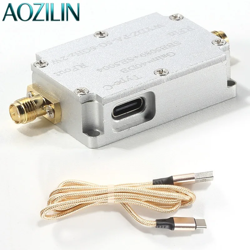 Amplificateur de puissance RF AOZILIN 2,4 GHz 1W 30dBm SBB5089+SZA2044 Module amplificateur micro-ondes unidirectionnel