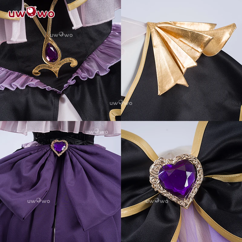 재고 있음 UWOWO Anime Moria Lulukaaa 코스프레 의상 S-3XL 할로윈 의상