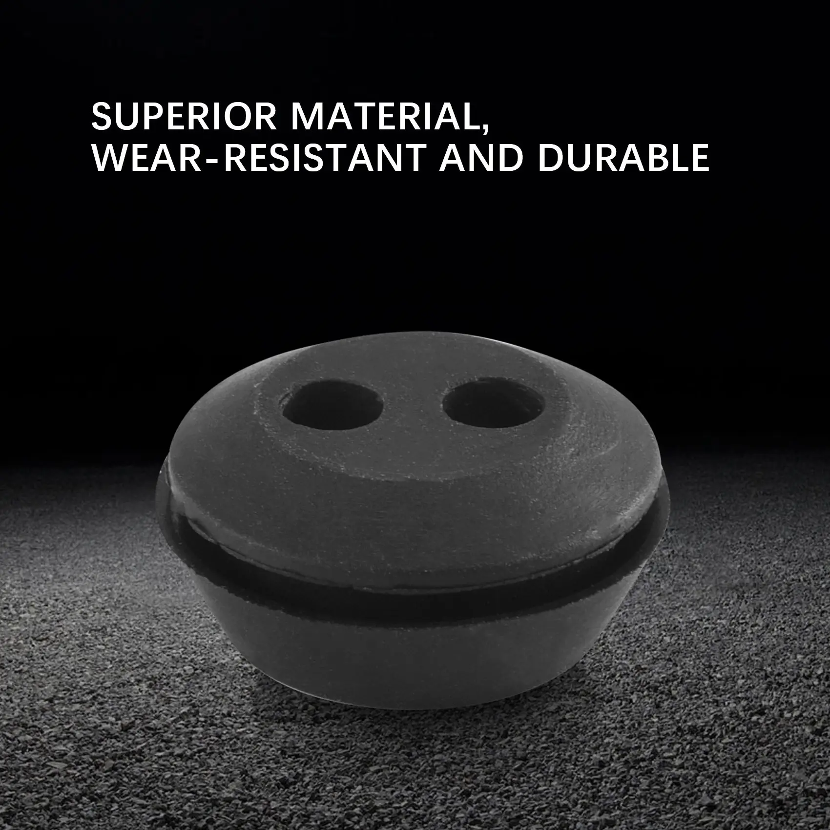 L67A Pro 10 Pcs 2 Holes Fuel Tank Grommet Rubber with Fuel Line Pipe for Brush Cutter Grass Trimmer