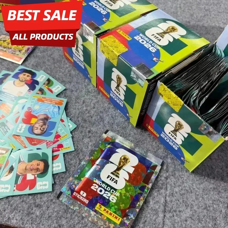 Panini 2026 FIFA Weltmeisterschaft Echte Aufkleber-Sammlung Internationale Version Limitiertes Fußball-Souvenir Feiertagsgeschenk