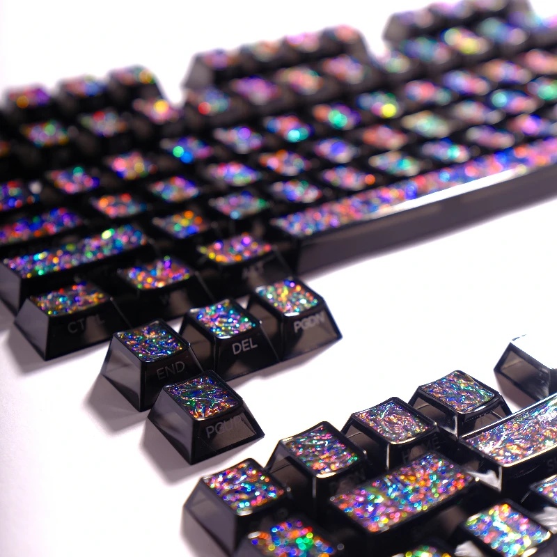 

Sayage Metal Lacquer Mixed Color Handicraft Mechanical Keyboard Keycap Antioxidant Keyboard Accessories Fashion and Cool Keycaps