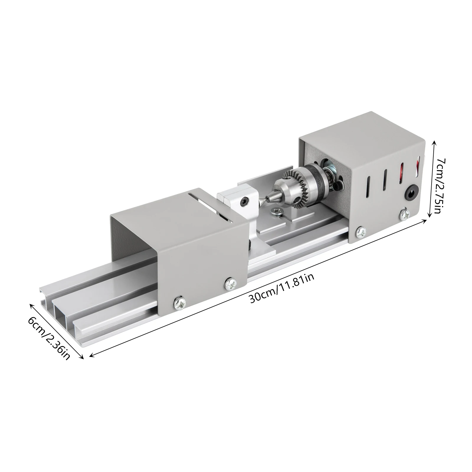 Imagem -04 - Mini Máquina de Torno de Madeira Fresagem de Metal Velocidade Ajustável Lâminas de Escultura Velocidade 7-gear 4000-9000rpm Min