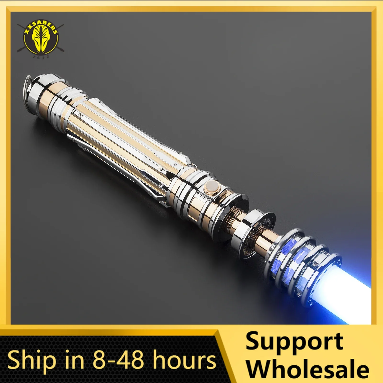 Lightsaber Neopixel Jedi Laser Sword Metal Hilt Heavy Dueling Sensitive Smooth Infinite Changing Hitting Sound LTG Light Saber