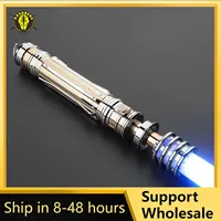 Lightsaber Neopixel Jedi Laser Sword Metal Hilt Heavy Dueling Sensitive Smooth Infinite Changing Hitting Sound LTG Light Saber