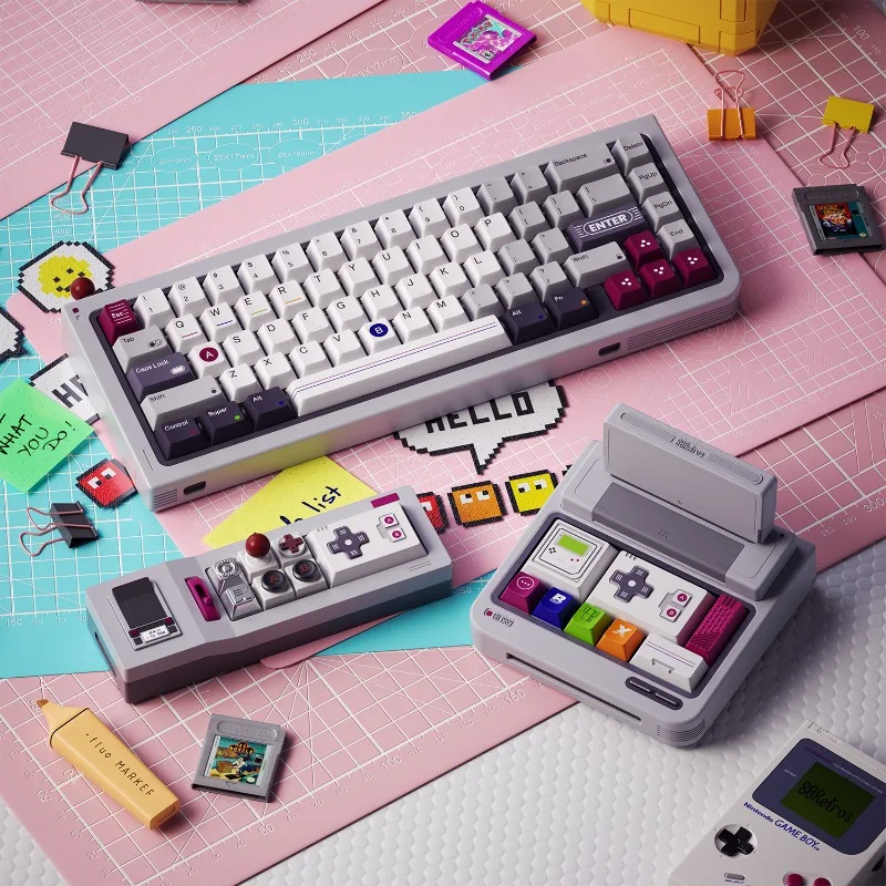 Автомобильная клавиатура-концентратор 80 Retros, 12 клавиш, поддержка VIA, онлайн-напоминание, ретро-украшение для рабочего стола, тематическая клавиатура AE86, подарок