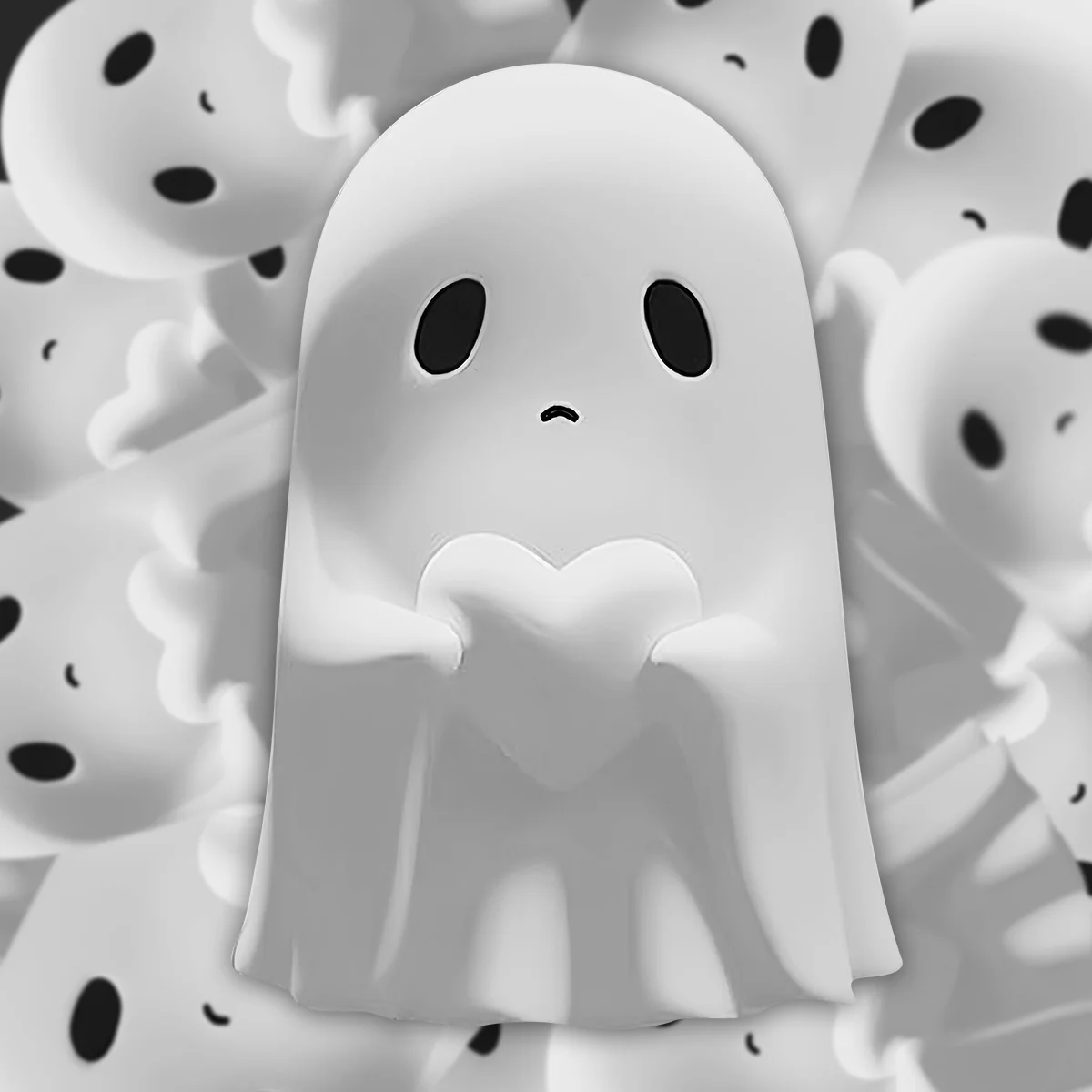 16pcs/set Halloween ghost stickers, cartoon fantasy patterns, cute and funny, suitable for Halloween decoration