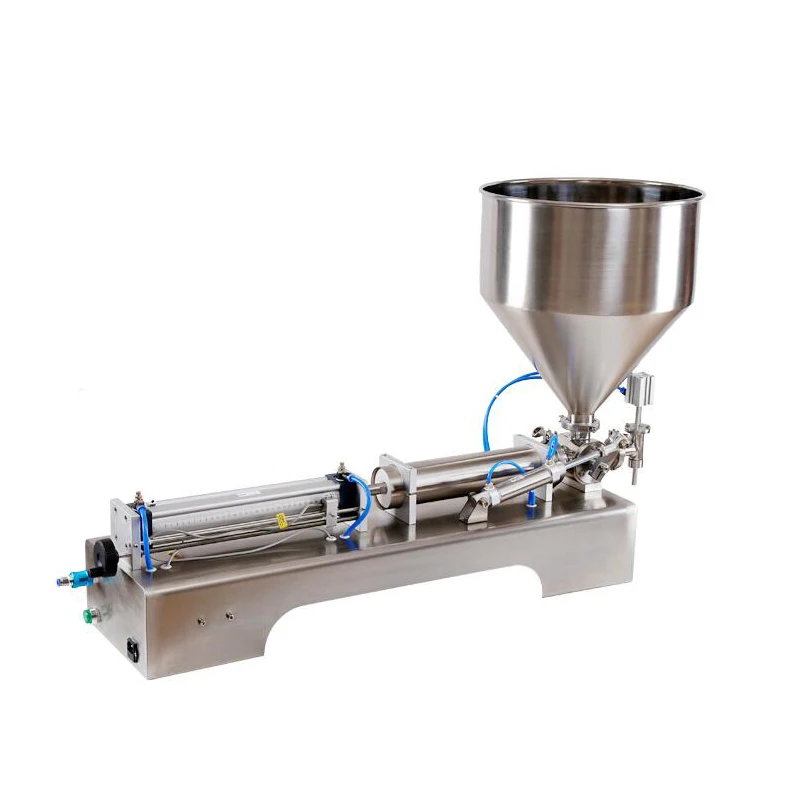 3/5KG Commercial Electric Paste Honey Filling Machine Gear Honey Pump Weighing Type Viscous Liquid Automatic Filler