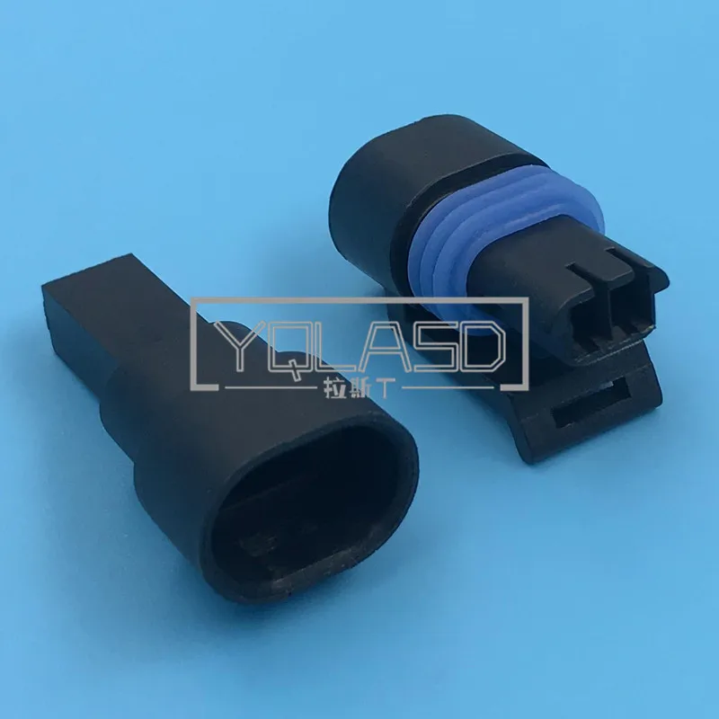 1 Set 2 Way 1.5 Series 12162195 12162193 AC Assembly Auto Fuel Fine Filter Wiring Terminal Waterproof Sealed Connector