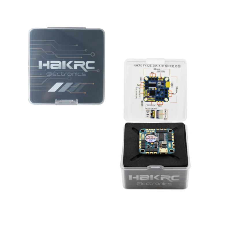 HAKRC F4126 F411 AIO Flight Controller FC BLHELI_S 20A ESC 2-6S Built-in Barometer Current Sensor For RC FPV Racing Drone