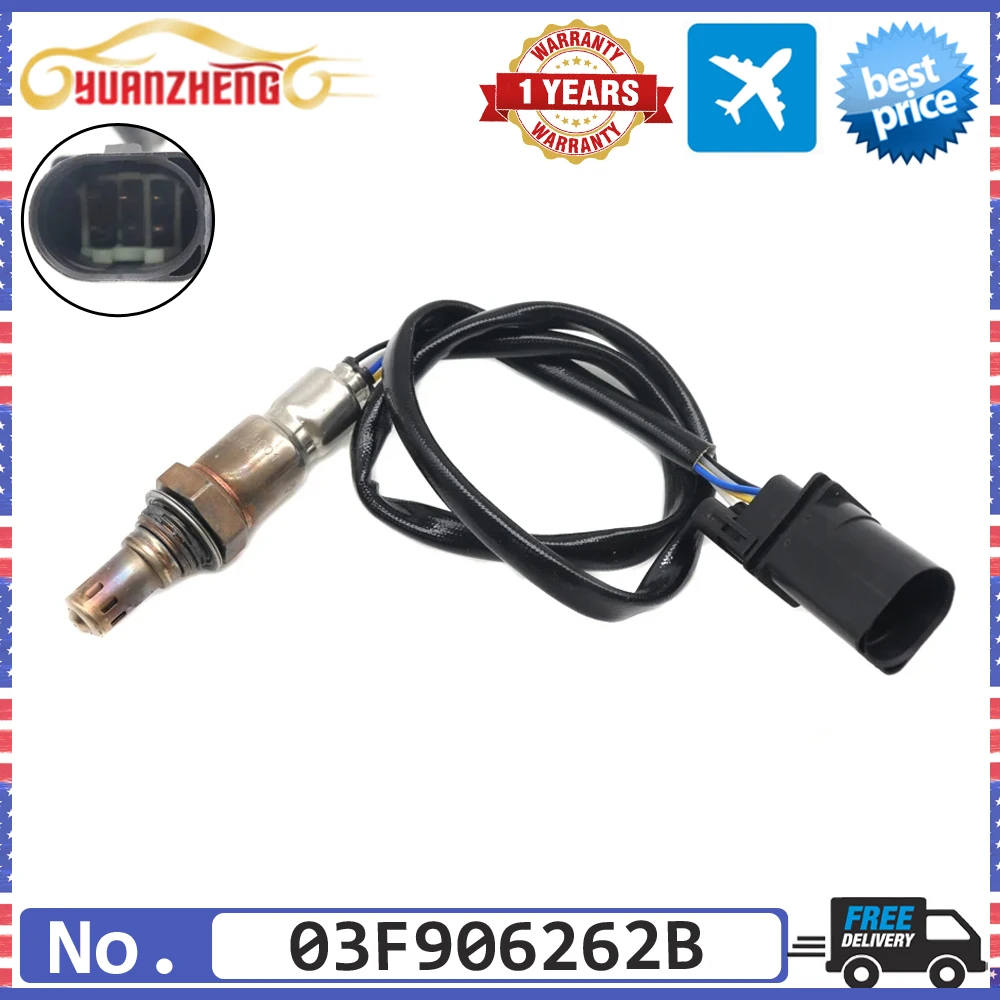 Air Fuel Ratio Lambda O2 Oxygen Sensor 03F906262B For Audi A1 A3 Seat Ibiza for Volkswagen Golf Polo Caddy BEETLE SKODA FABIA