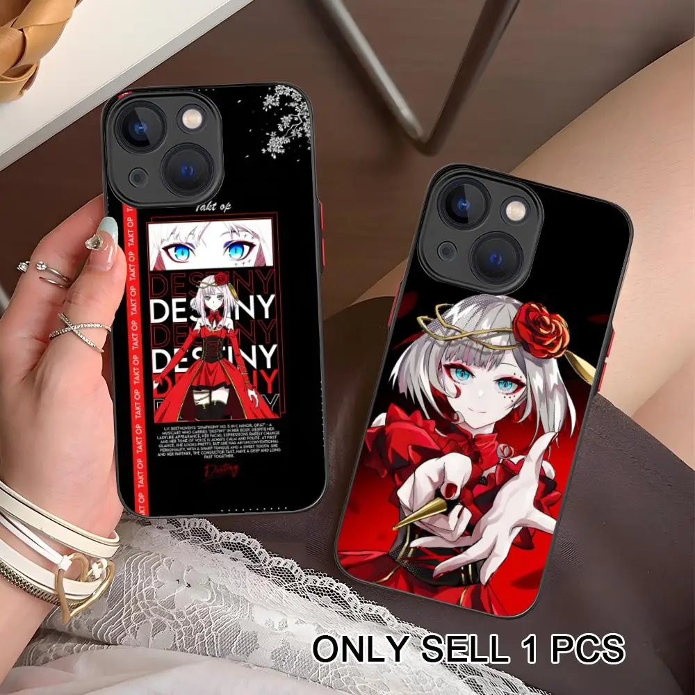 

Takt op Destiny Phone Case for iPhone 17 16 15 14 13 12 11 X XR XS Air Pro Max Plus Mini Skin Feel Cover