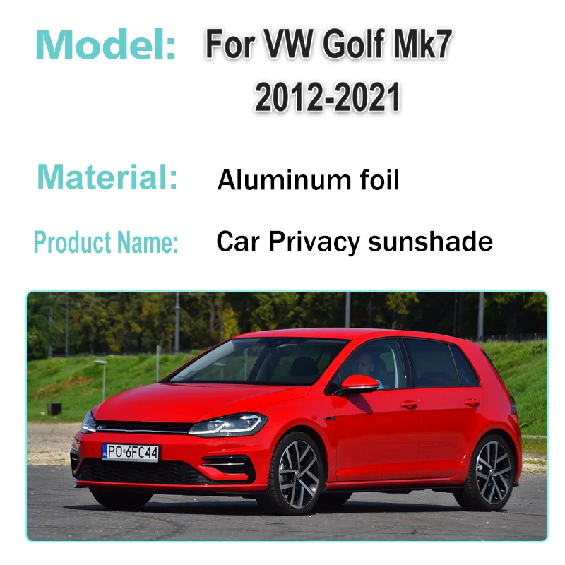 

Car Sun Visors Covers For Volkswagen Golf MK7 Accessories Golf7 2012-2021 Auto Sun Shade Window Sunshades Car Styling Sunshade
