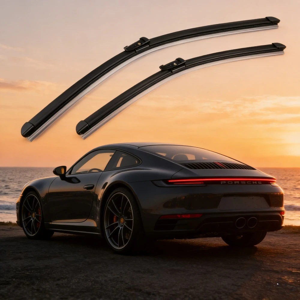 

НОВИНКА: Комплект из 2 резиновых щеток для стеклоочистителя Porsche 911 GT2 – очистка и защита