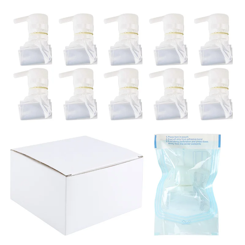 10pcs/Box Tattoo Washer Needle Nozzle White Cleansing Head All-in-One Tattoo Pigment Water Wash Makeup Consumables Tools