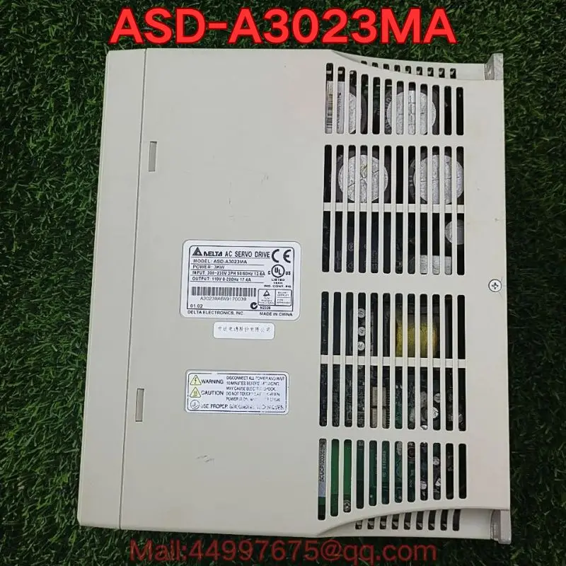 Second-hand ASD-A3023MA servo drive function test is normal