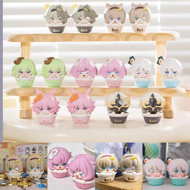 

Genuine Mihoyo Honkai Impact 3rd Star Rail Action Figure Collectible Model Q Version Anime Figures Surprise Gifts Toys